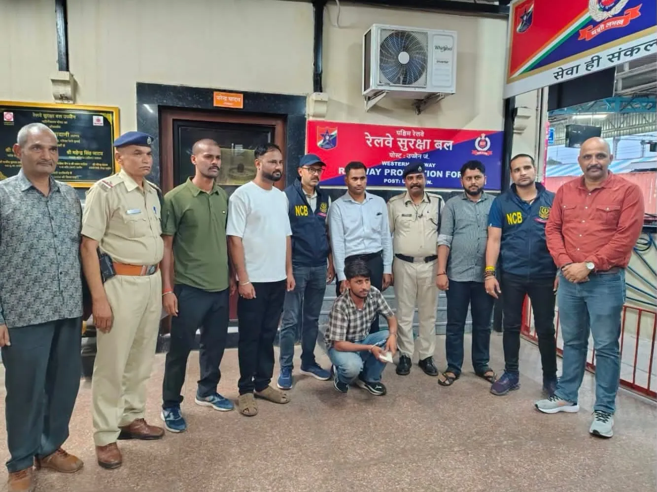 उज्जैन स्टेशन पर RPF-NCB का बड़ा एक्शन, 80 ग्राम एमडी ड्रग्स के साथ तस्कर गिरफ्तार