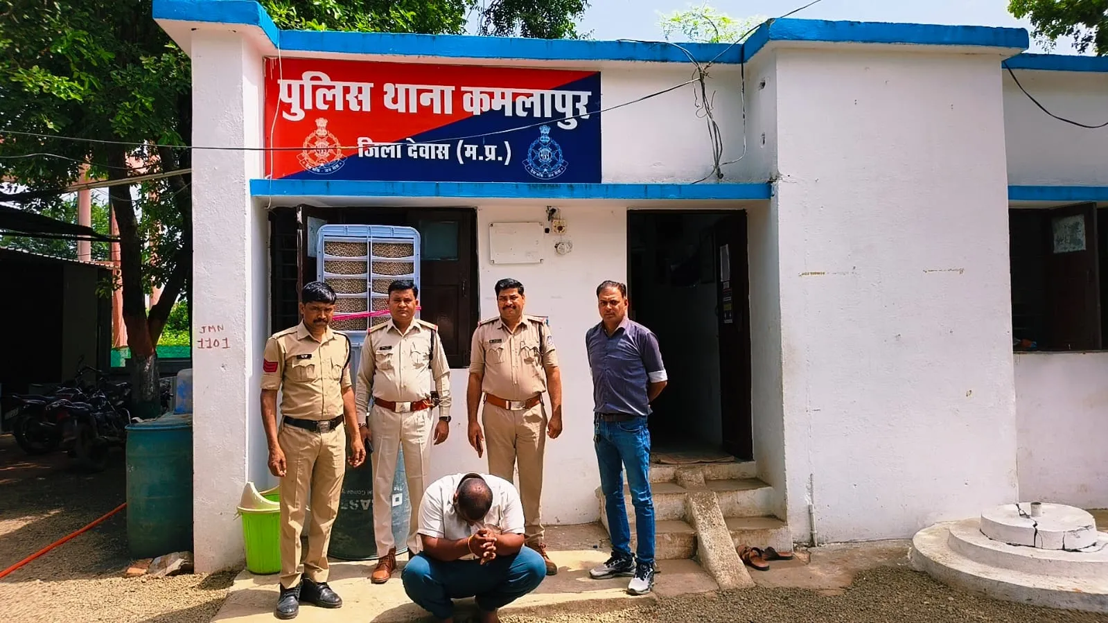 इंदौर-बैतूल हाईवे ट्रक कटिंग मामले में फरार आरोपी गिरफ्तार